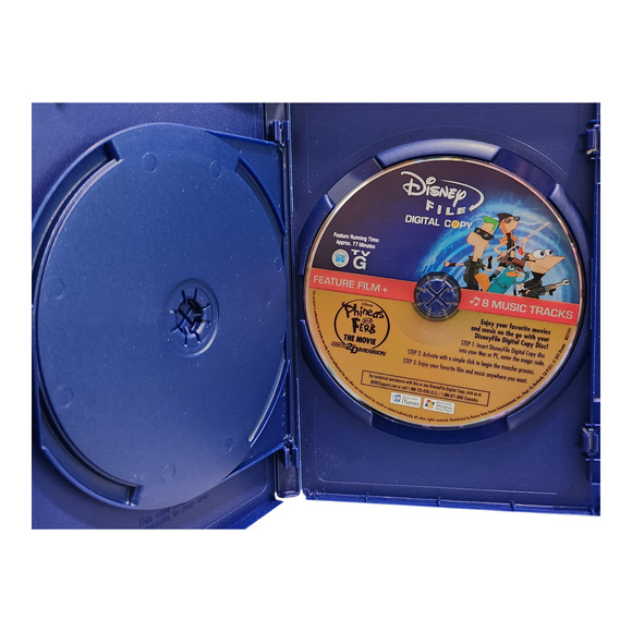 Phineas and Ferb The Movie Across the 2nd Dimension w/ Bonus Disc - Picture 3 of 5